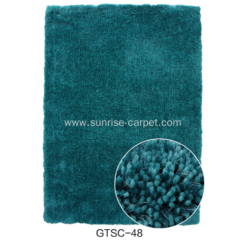 Polyester Soft & Silk Shaggy Mix Carpet